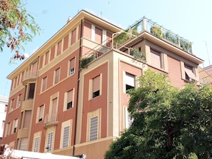 Façade de l’hébergement