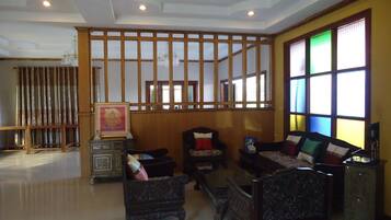 Sitzecke in der Lobby