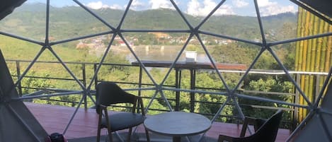 Dome Tent | Utsikt fra rommet