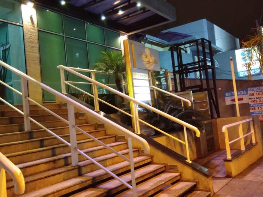 Front of property – evening/night