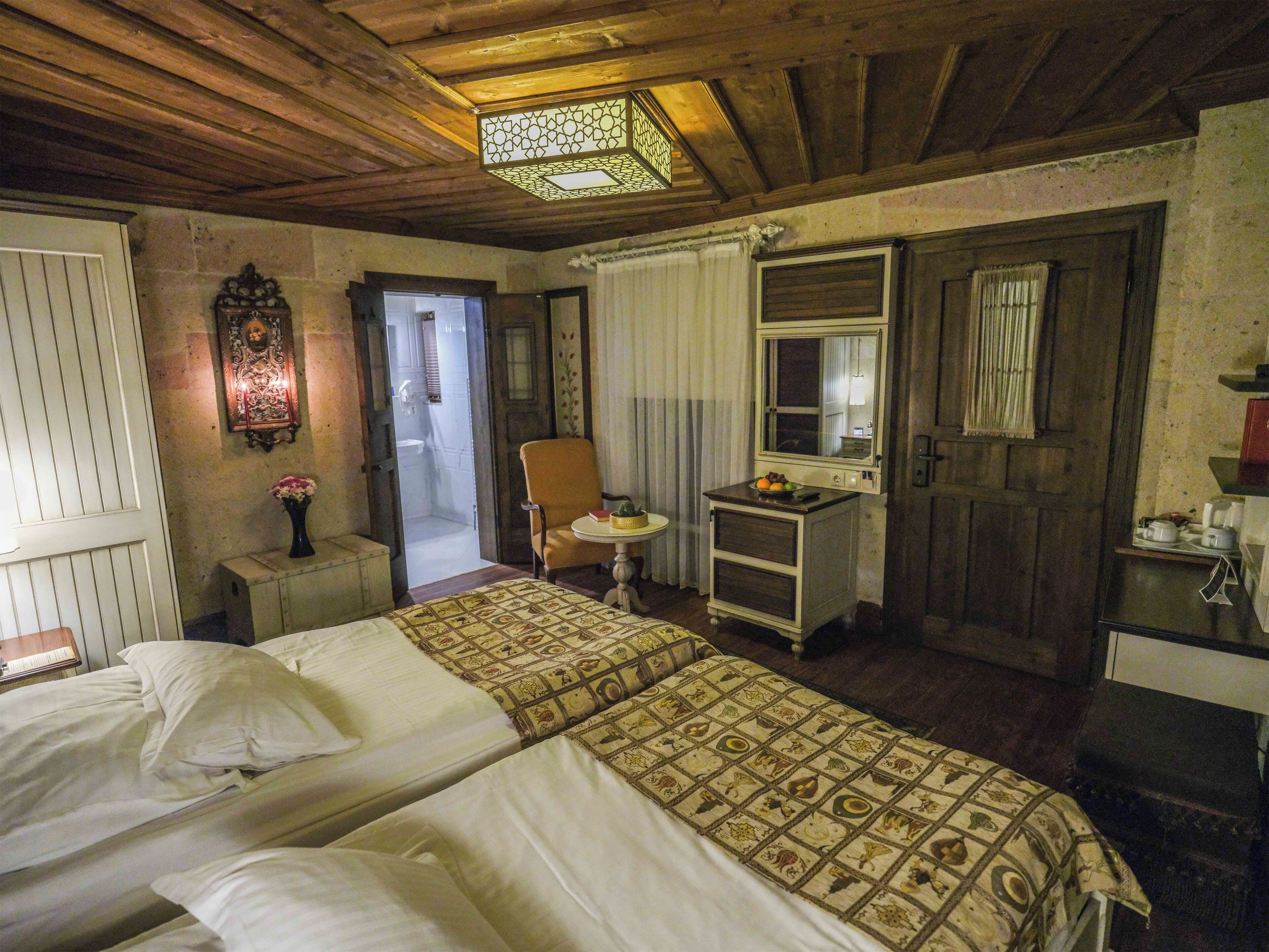 Superior Stone Room | Minibar, in-room safe, individually decorated, individually furnished