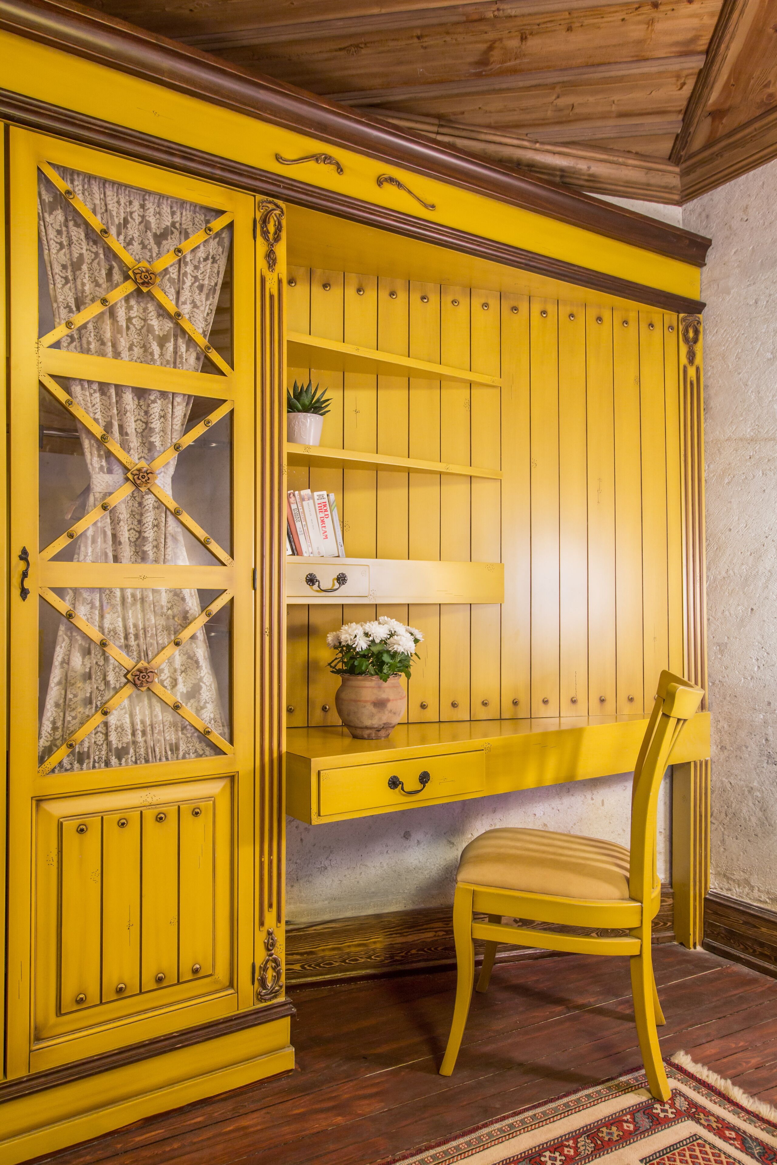 superior stone or cave room | 1 bedroom, minibar, in-room safe, individually decorated