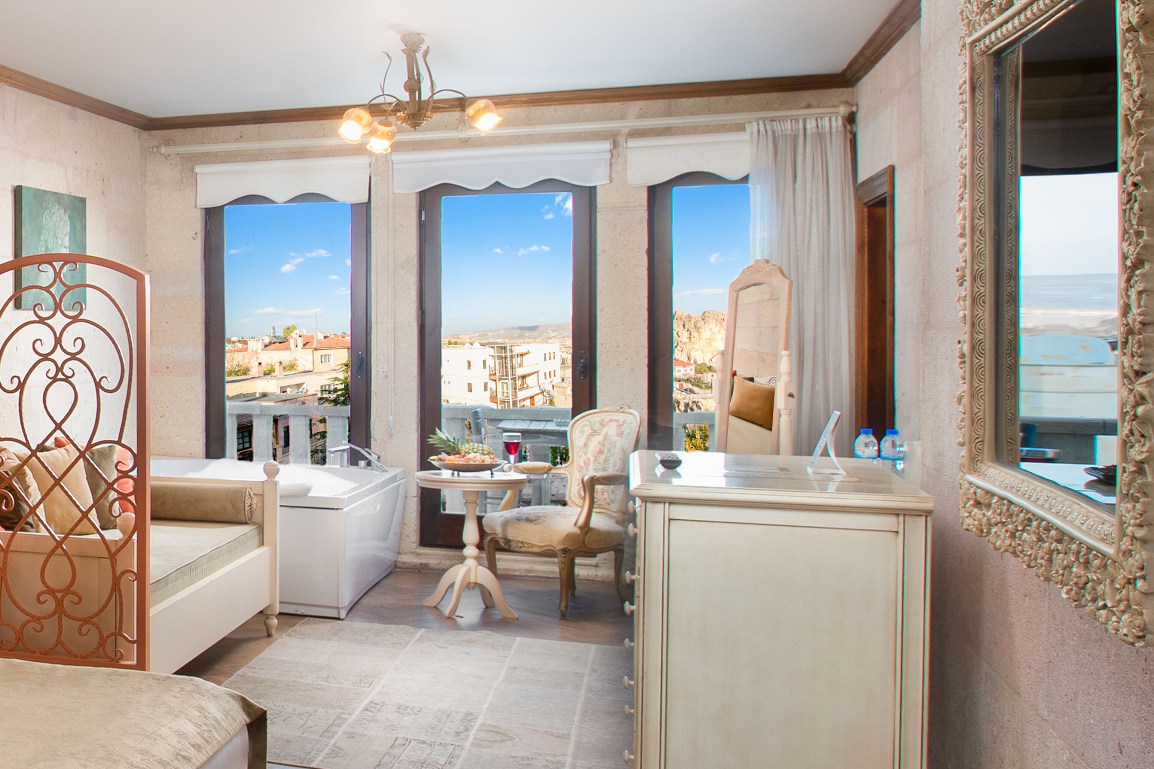 king stone or cave suite | 1 bedroom, minibar, in-room safe, individually decorated