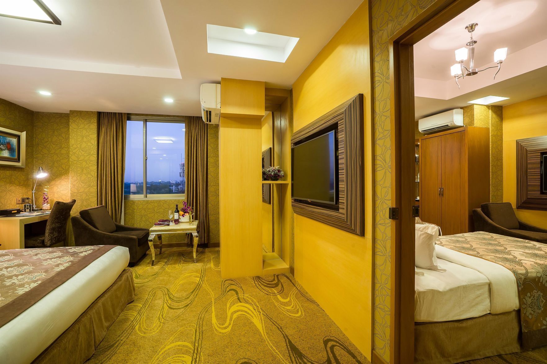 Minibar, in-room safe, blackout drapes, soundproofing