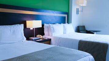 Standard Room, 2 Queen Beds, Non Smoking, River View | In-room safe, desk, rollaway beds, free WiFi