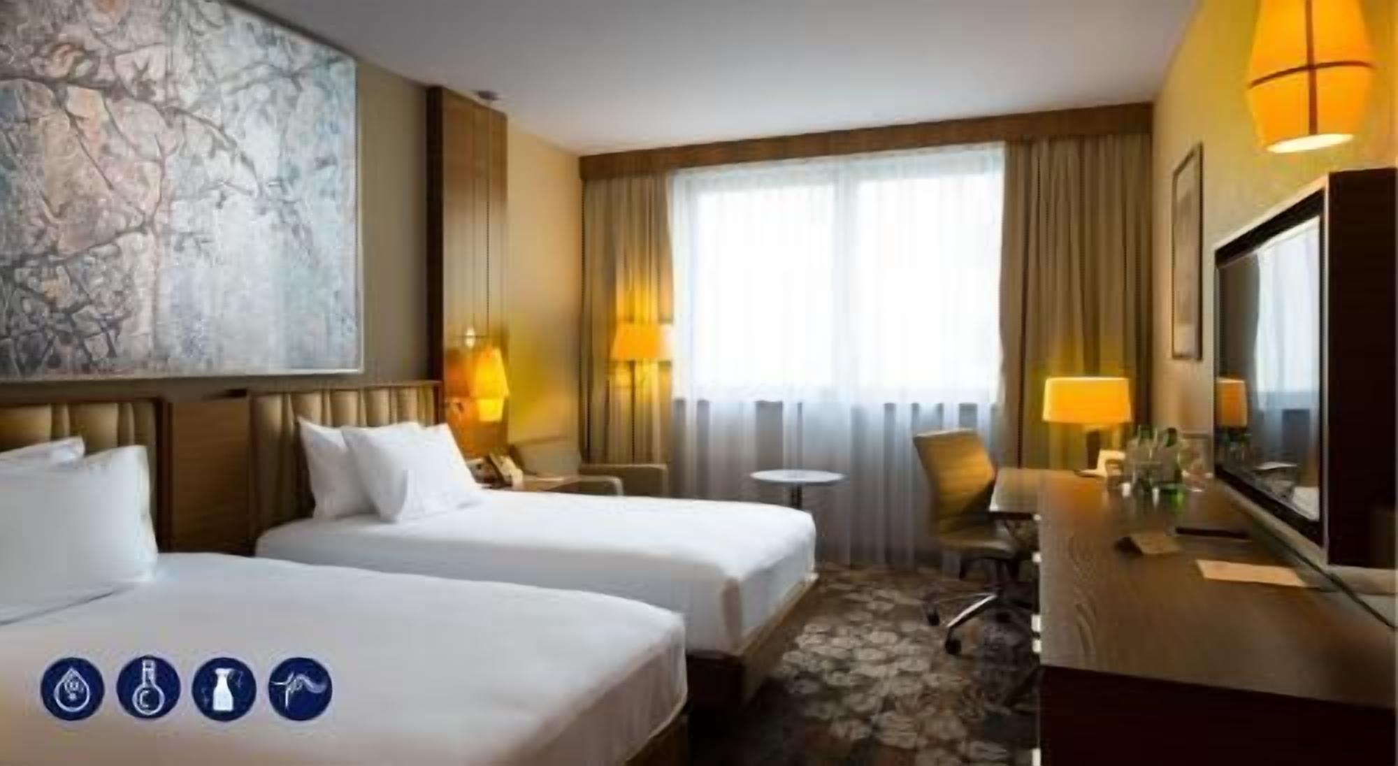 In-room safe, laptop workspace, iron/ironing board, cots/infant beds