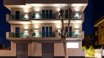 Front of property - evening/night