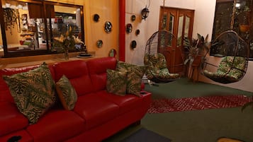 Economy Double Room, Terrace | Living area