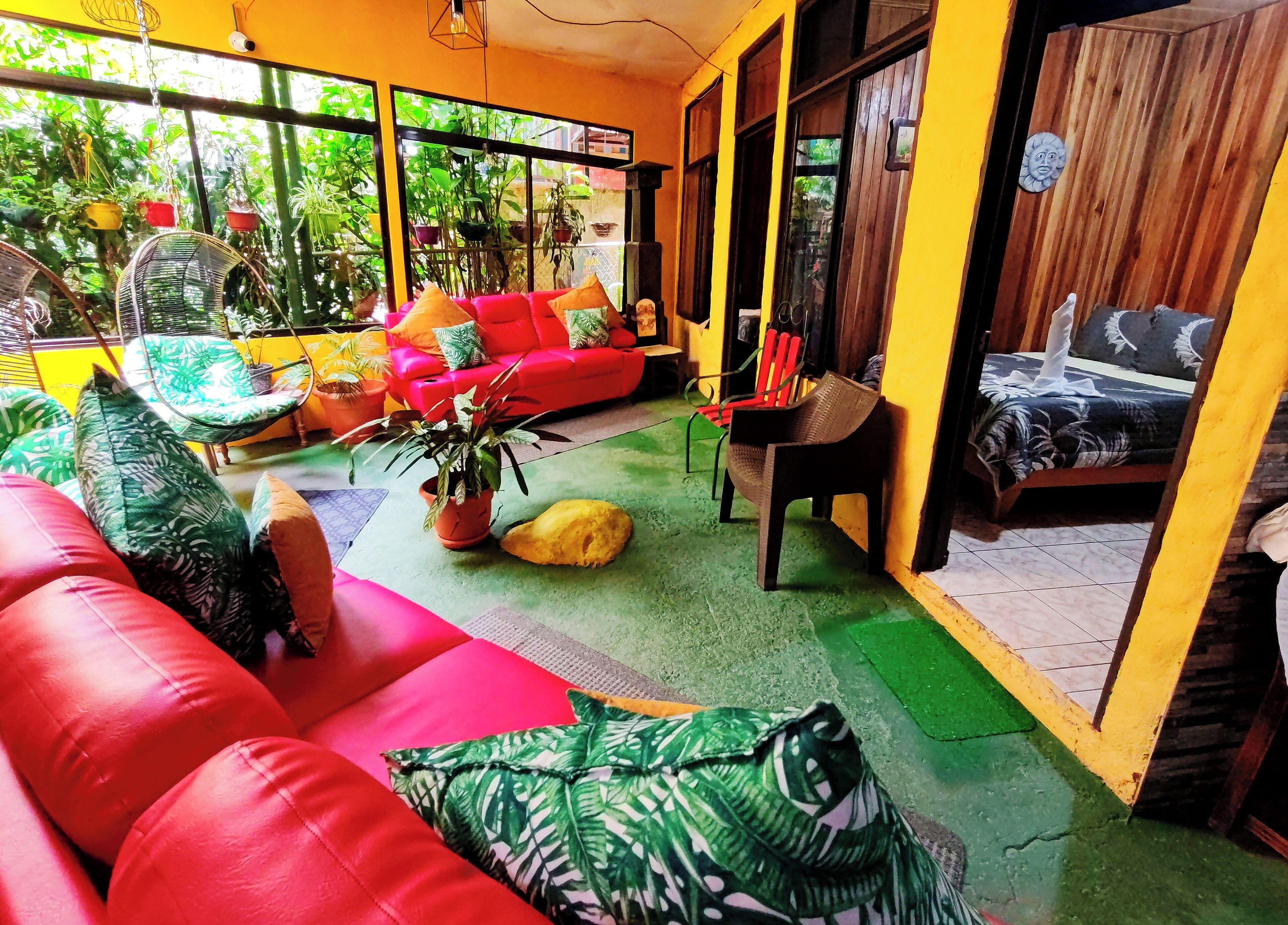 Habitación económica doble, terraza | Terraza o patio