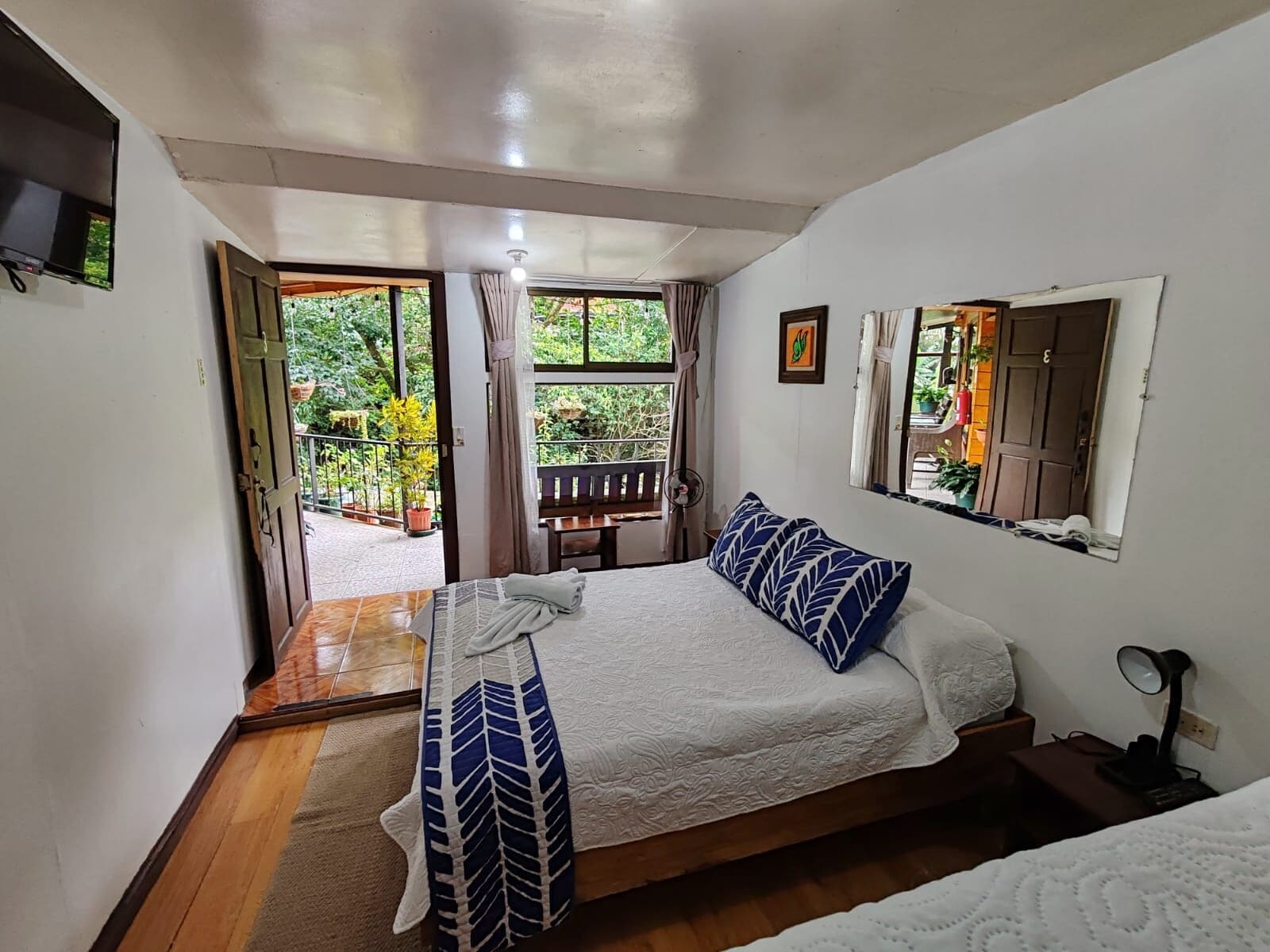 Family Room, Balcony, Garden View | Premium bedding, in-room safe, individually furnished, desk