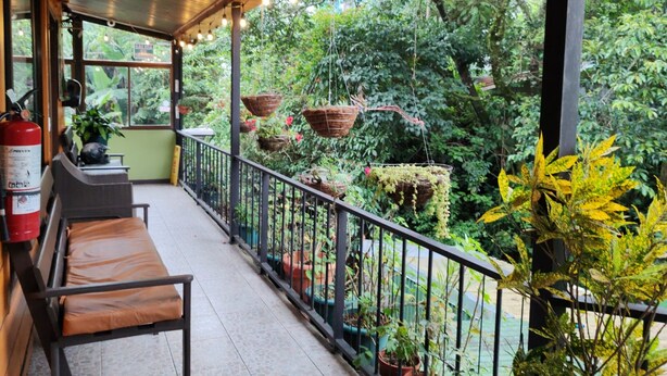 Tremannsrom, balkong | Terrasse/patio