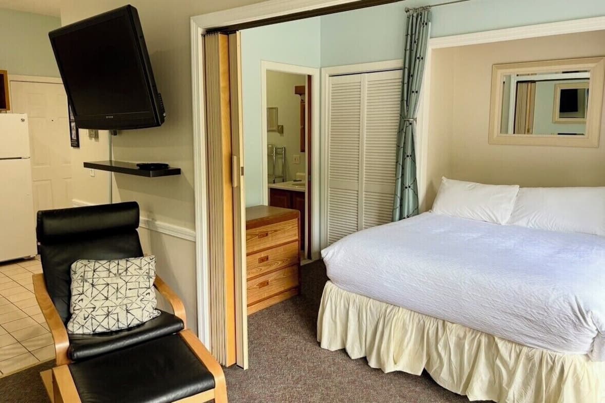 Quarto | Roupas de cama premium, ferros/tábuas de passar roupa, roupa de cama
