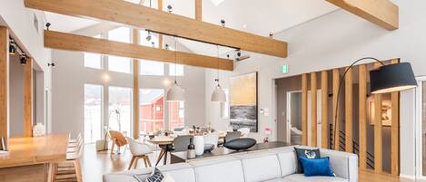 Comfort-Chalet, 3 Schlafzimmer | Wohnbereich