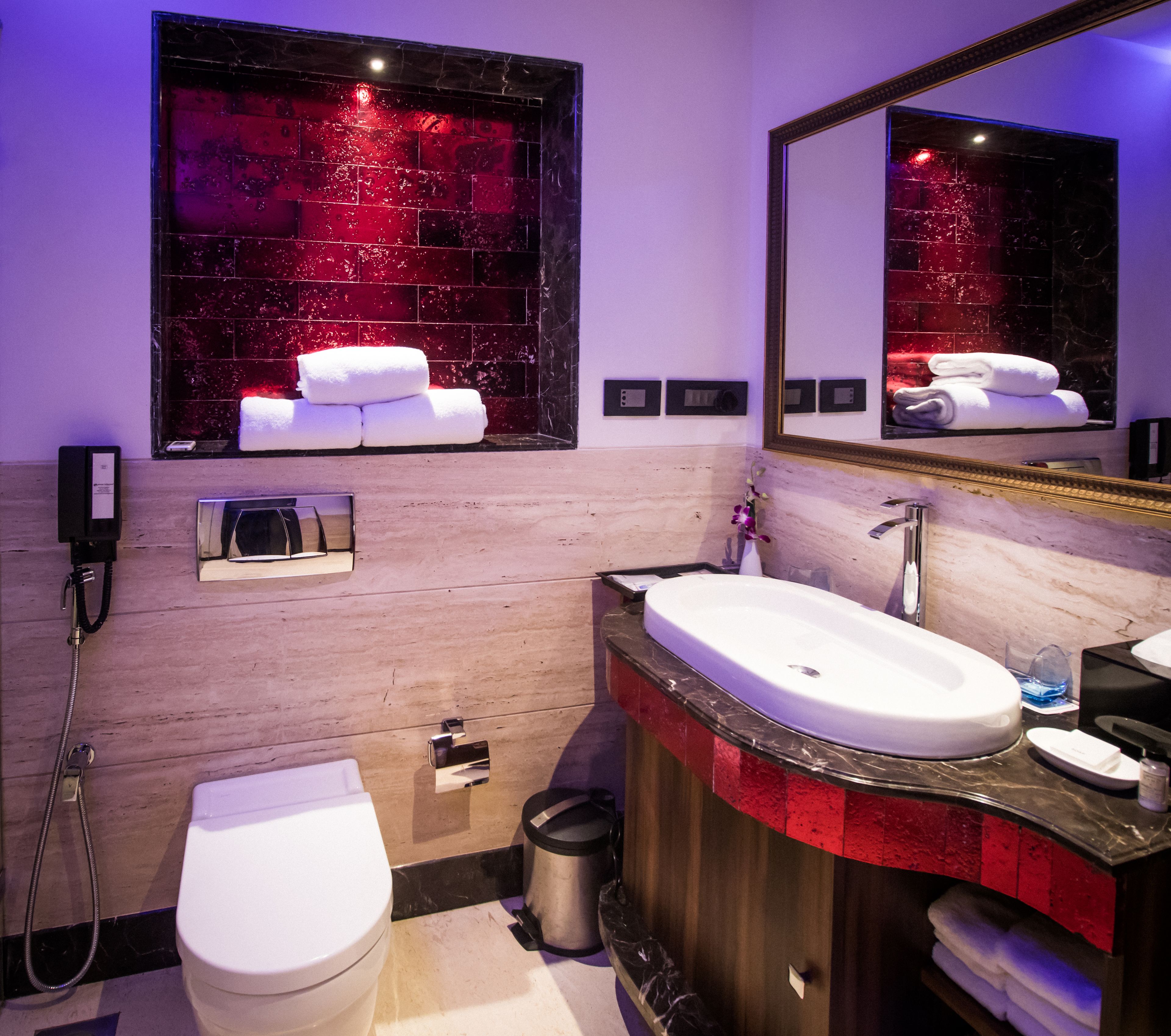 3 bedroom ocean view presidential  villa | bathroom sink