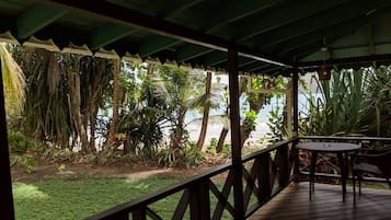 Basic Cabin, 1 Queen Bed | Beach/ocean view