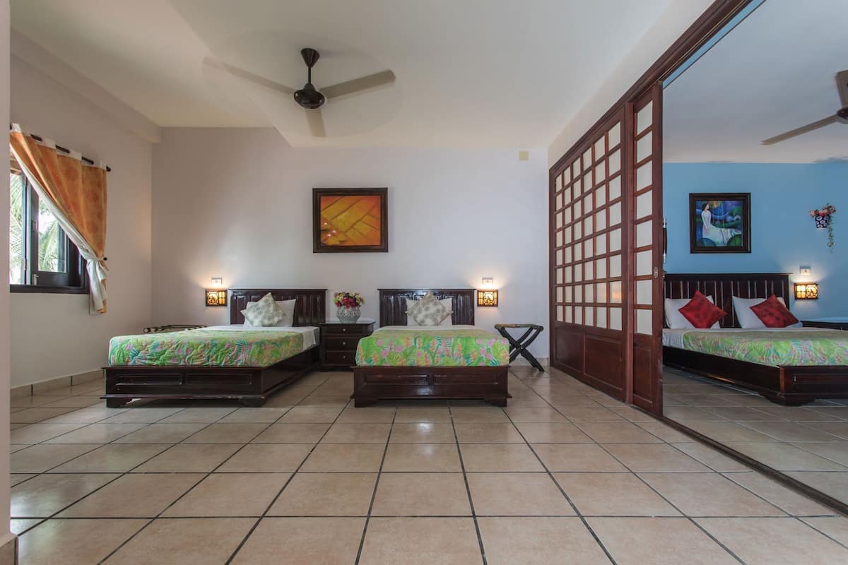 1 habitación, ropa de cama de alta calidad y camas con pillow-top