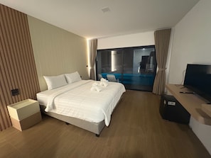 Chambre Deluxe | Bureau, Wi-Fi gratuit, draps fournis