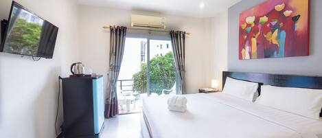 Superior Room with Balcony | In-room safe, rollaway beds, free WiFi