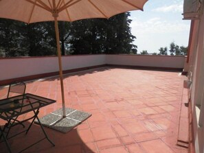 Panoramic Double or Twin Room, Terrace, City View | Terrace/patio