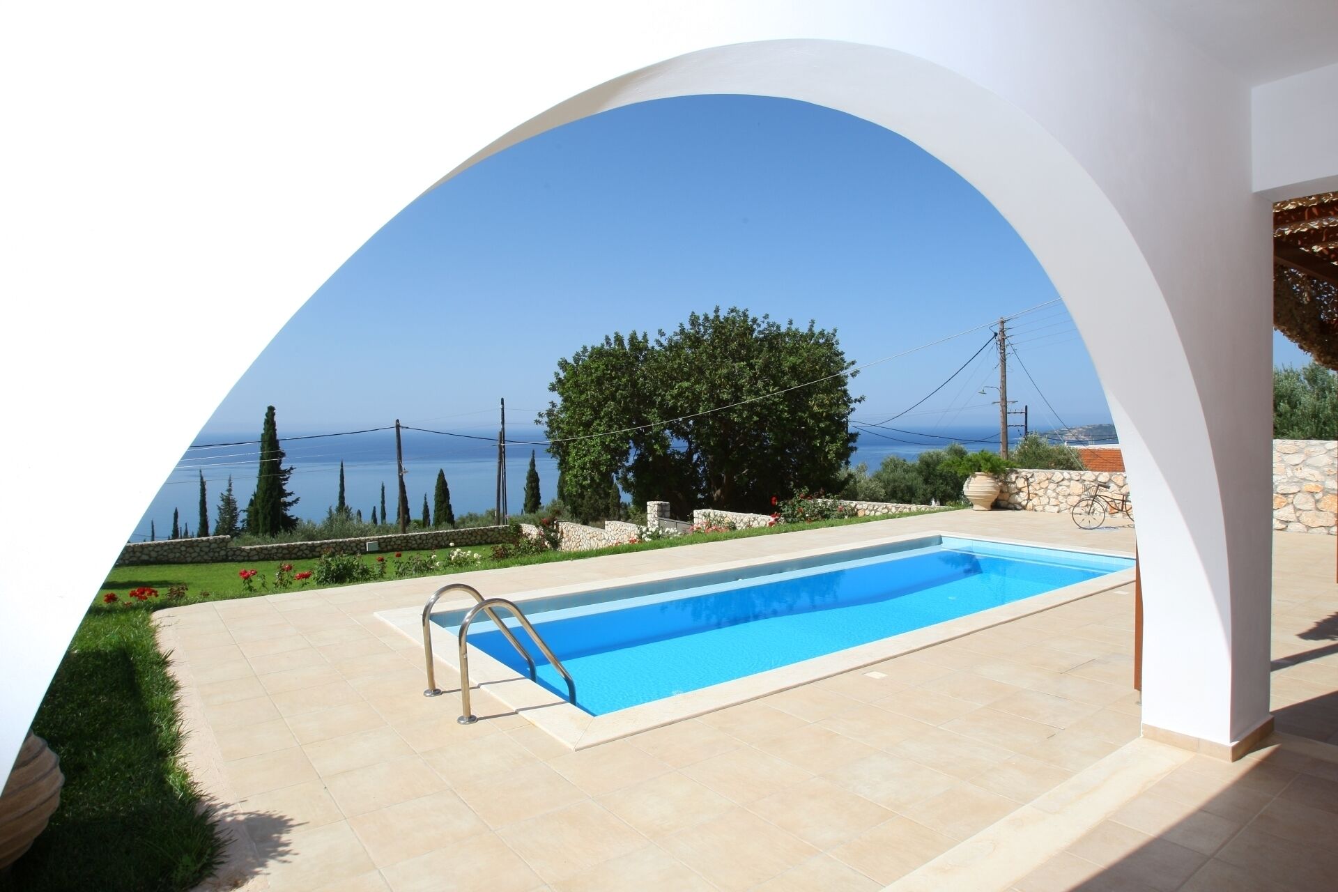 Villa, Private Pool, Sea View | Terrace/patio