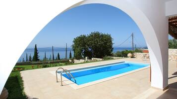Villa, Private Pool, Sea View | Terrace/patio