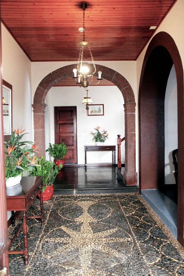 Interior entrance