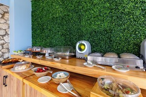 吃到飽自助式早餐