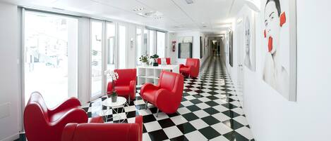 Sitzecke in der Lobby