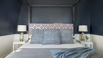 Suite, 1 King-Bett | Hochwertige Bettwaren, Zimmersafe, individuell dekoriert