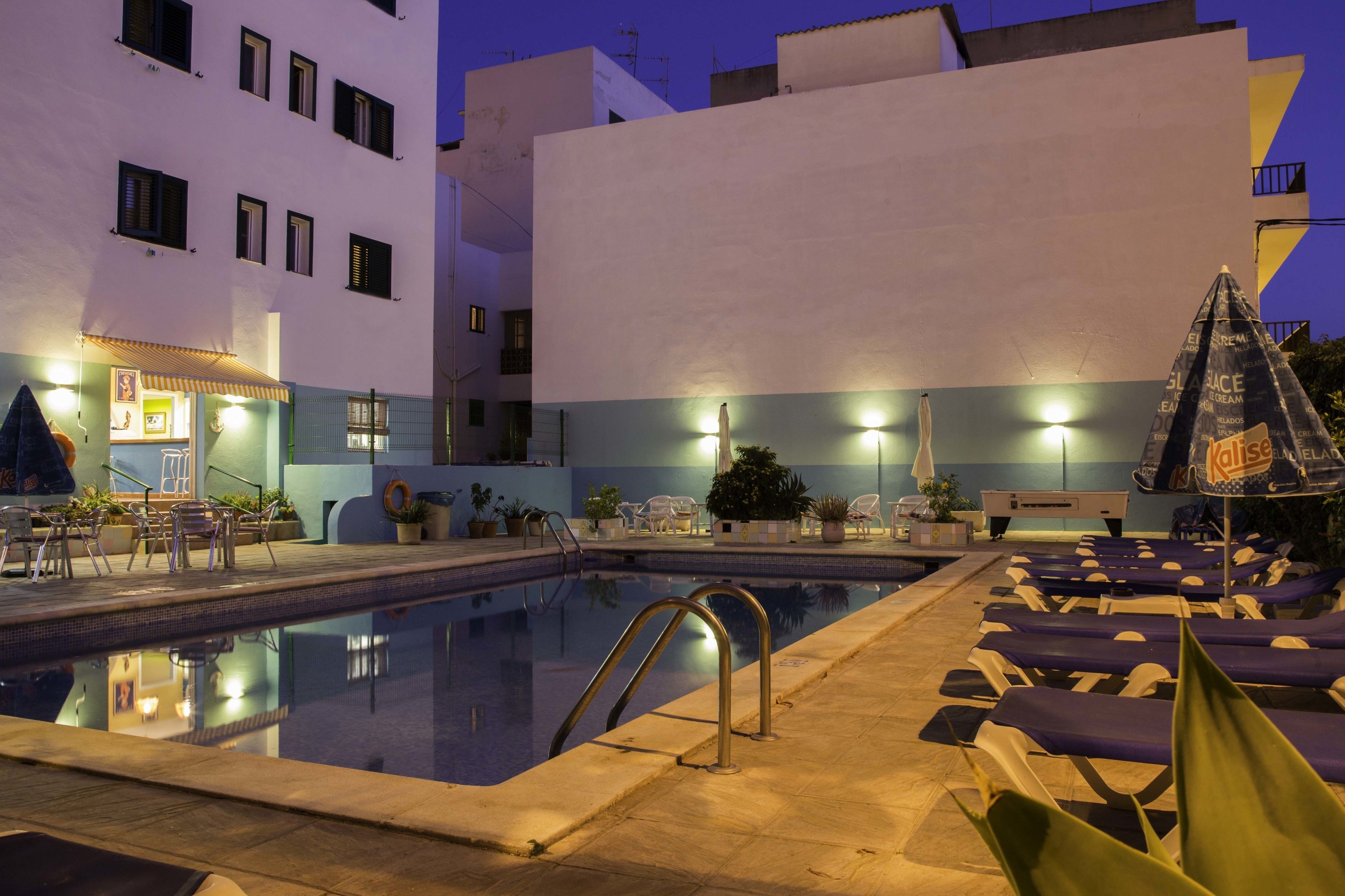 Piscina en la azotea
