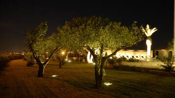 Blick von der Unterkunft