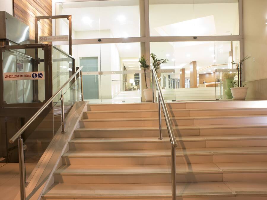 Entrada al alojamiento