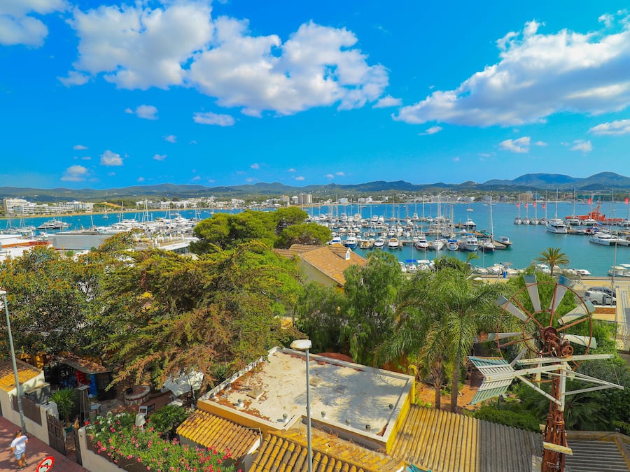 Panoramic Double Room, Balcony, Sea View | In-room safe, desk, blackout curtains, iron/ironing board