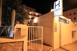 Entrada de l'allotjament