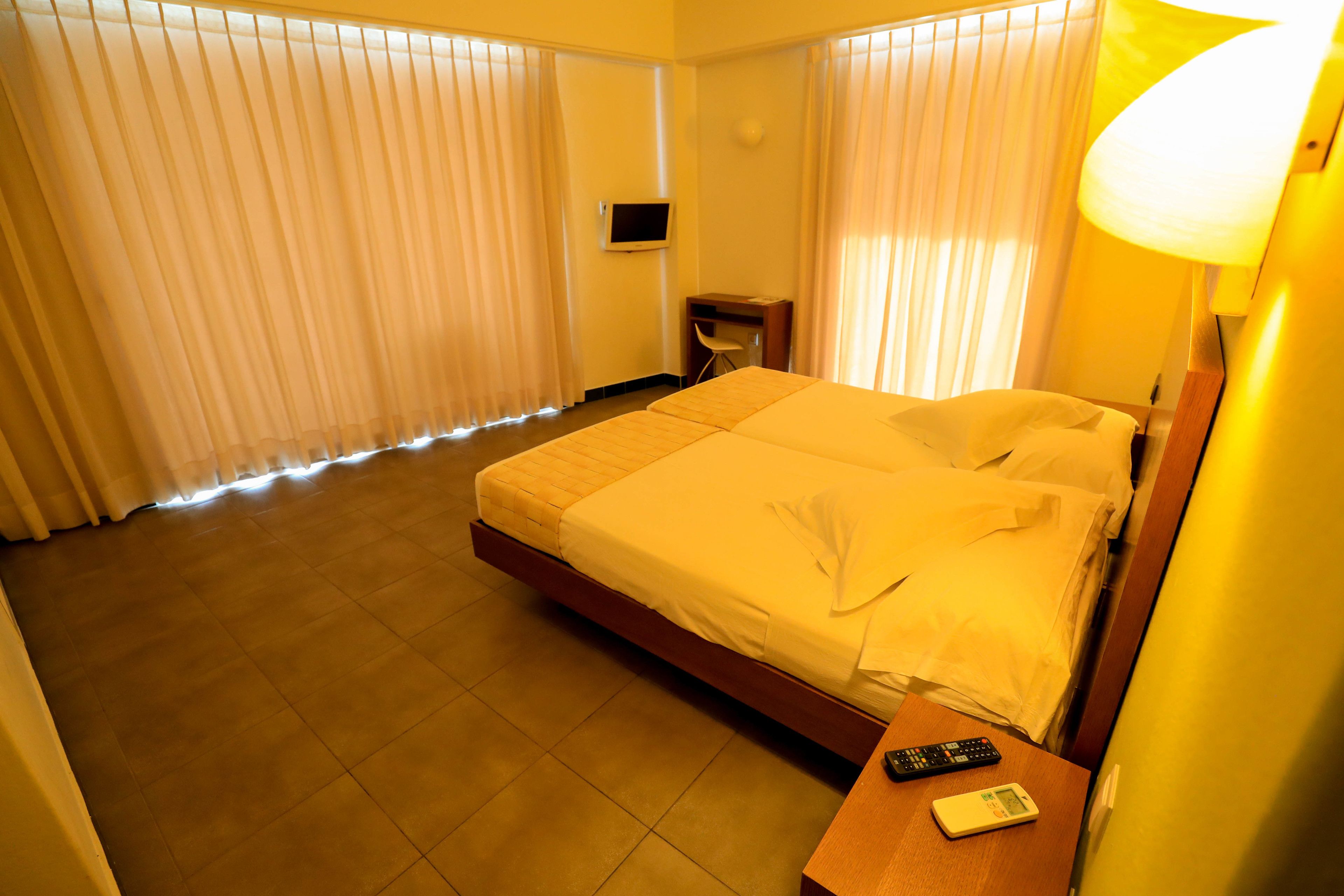 panoramic double room, balcony, sea view | 1 bedroom, in-room safe, desk, blackout curtains