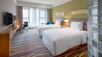 Minibar, in-room safe, desk, blackout drapes