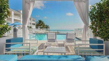 2 outdoor pools, cabanas (surcharge), pool umbrellas
