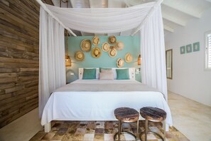 Superior Bungalow, 1 King Bed | In-room safe, individually decorated, desk, laptop workspace - Mahona Boutique Hotel (Las Terrenas)