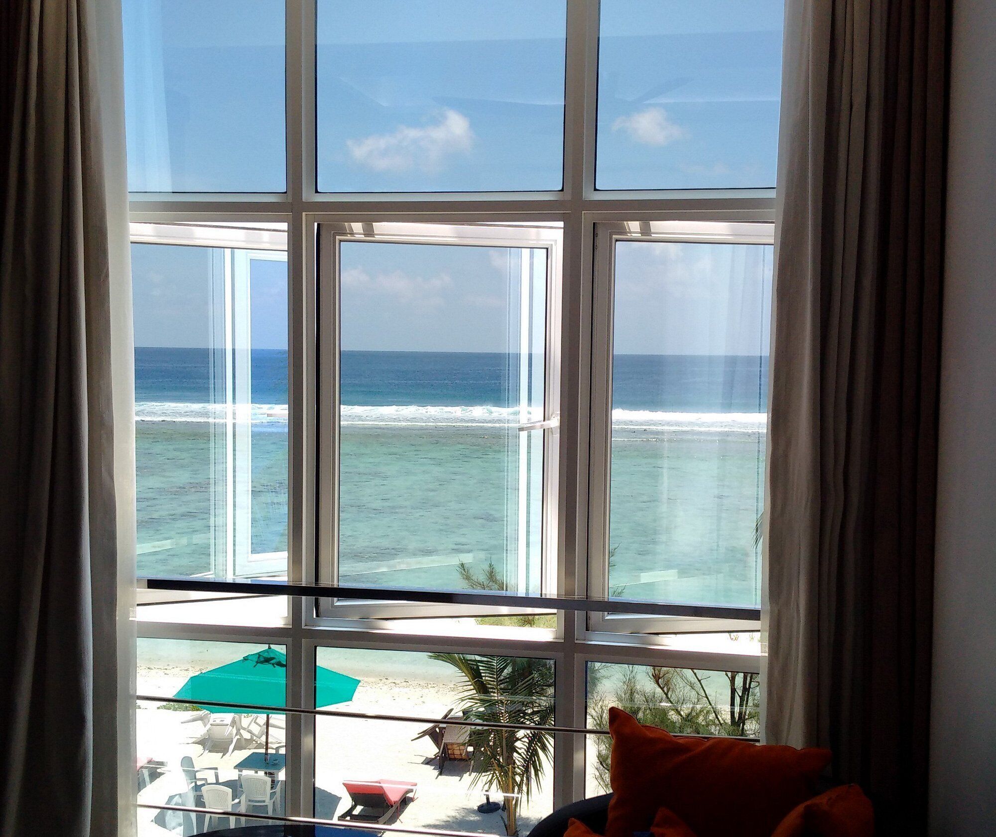 Fassade der Unterkunft