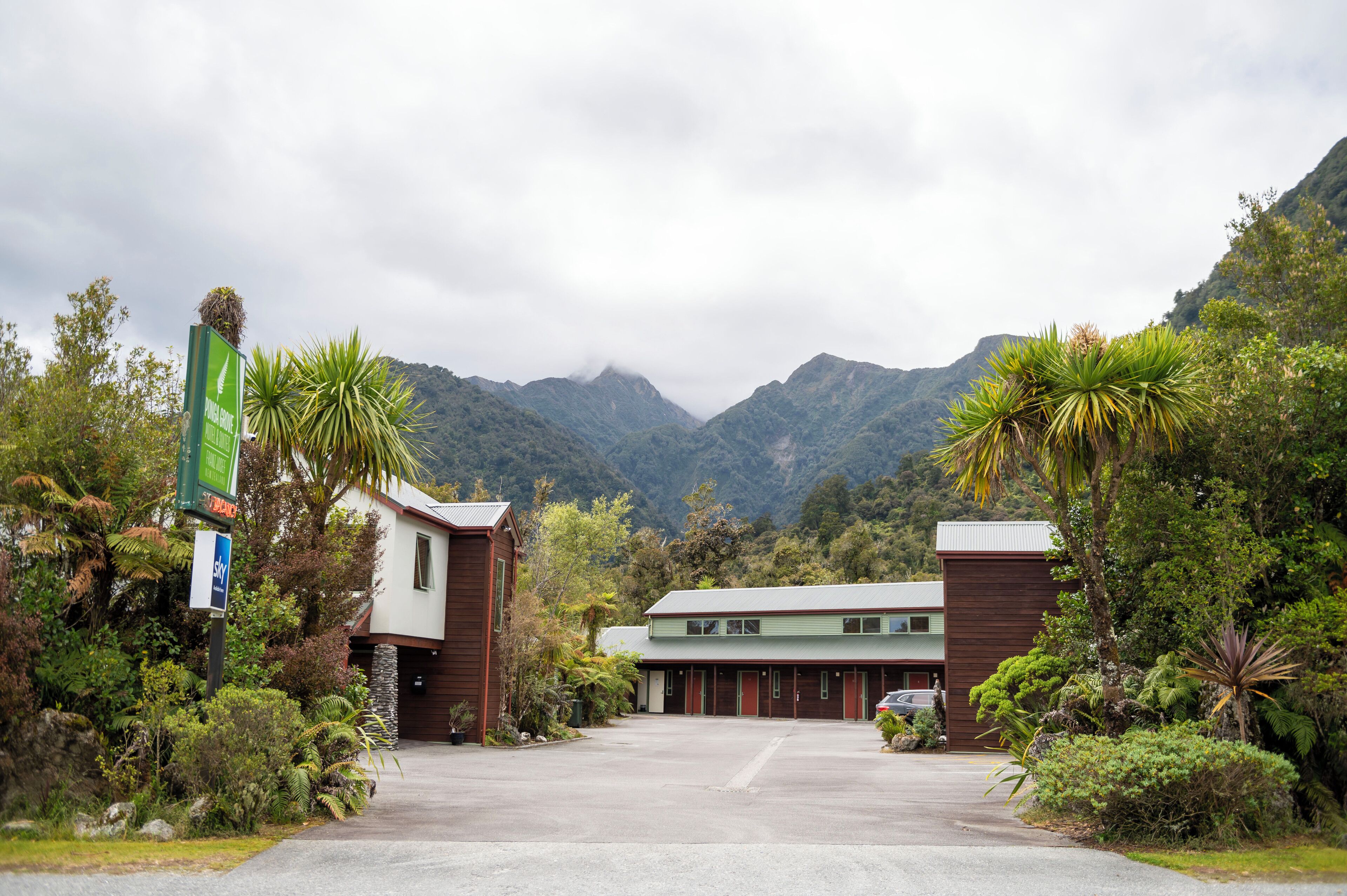 Fachada de la propiedad