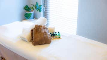 Aromaterapia, tratamentos faciais, 2 salas de tratamento