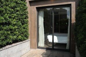 豪華雙床房 | 陽台