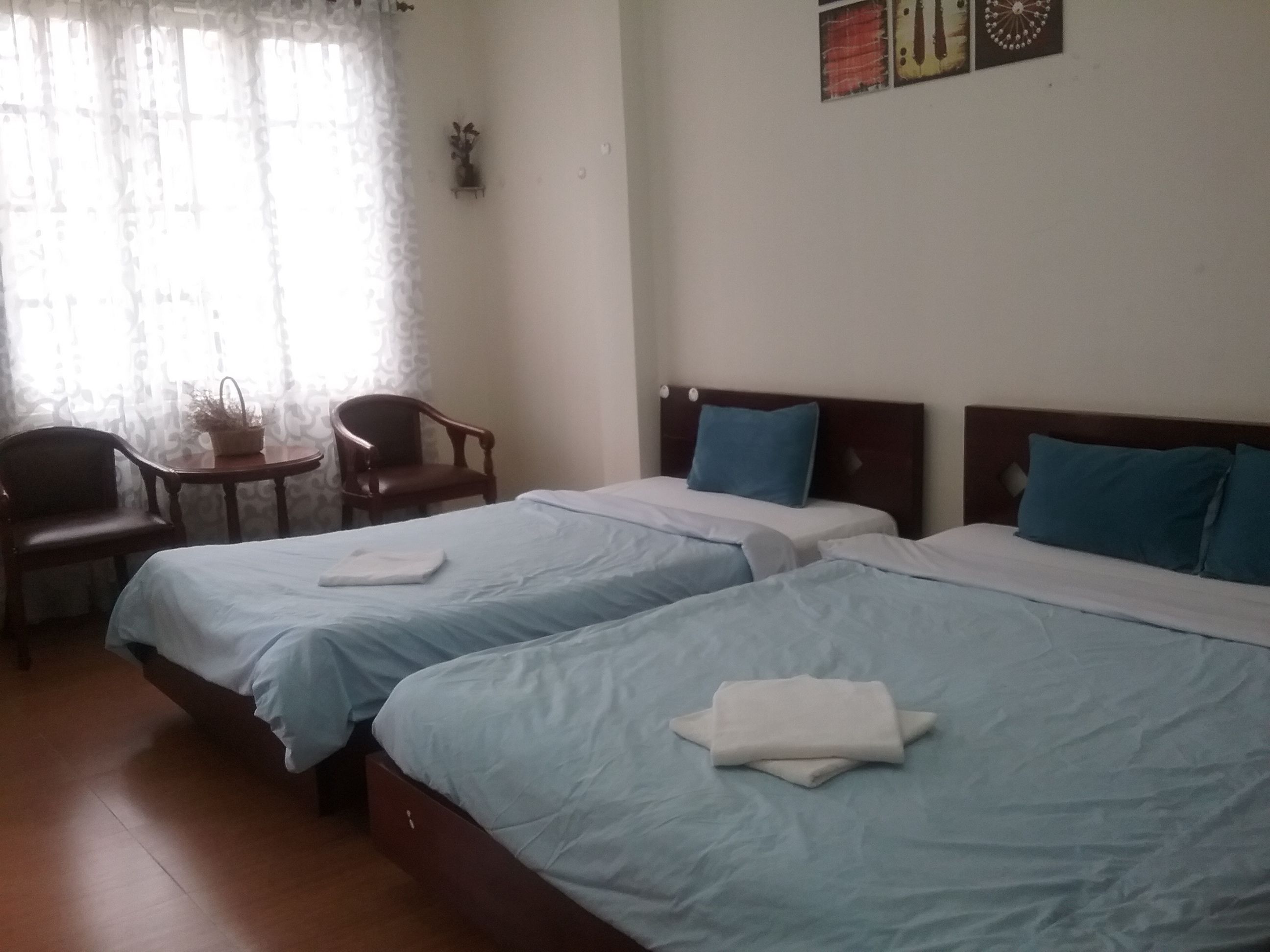 무료 WiFi, 침대 시트