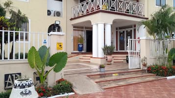 Voorkant van accommodatie