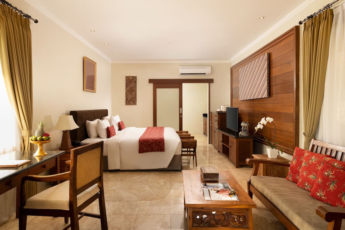 1 dormitorio, colchones Select Comfort, minibar y caja fuerte