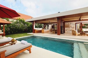Three-Bedroom Pool Villa | Select Comfort beds, minibar, in-room safe, WiFi (free)
