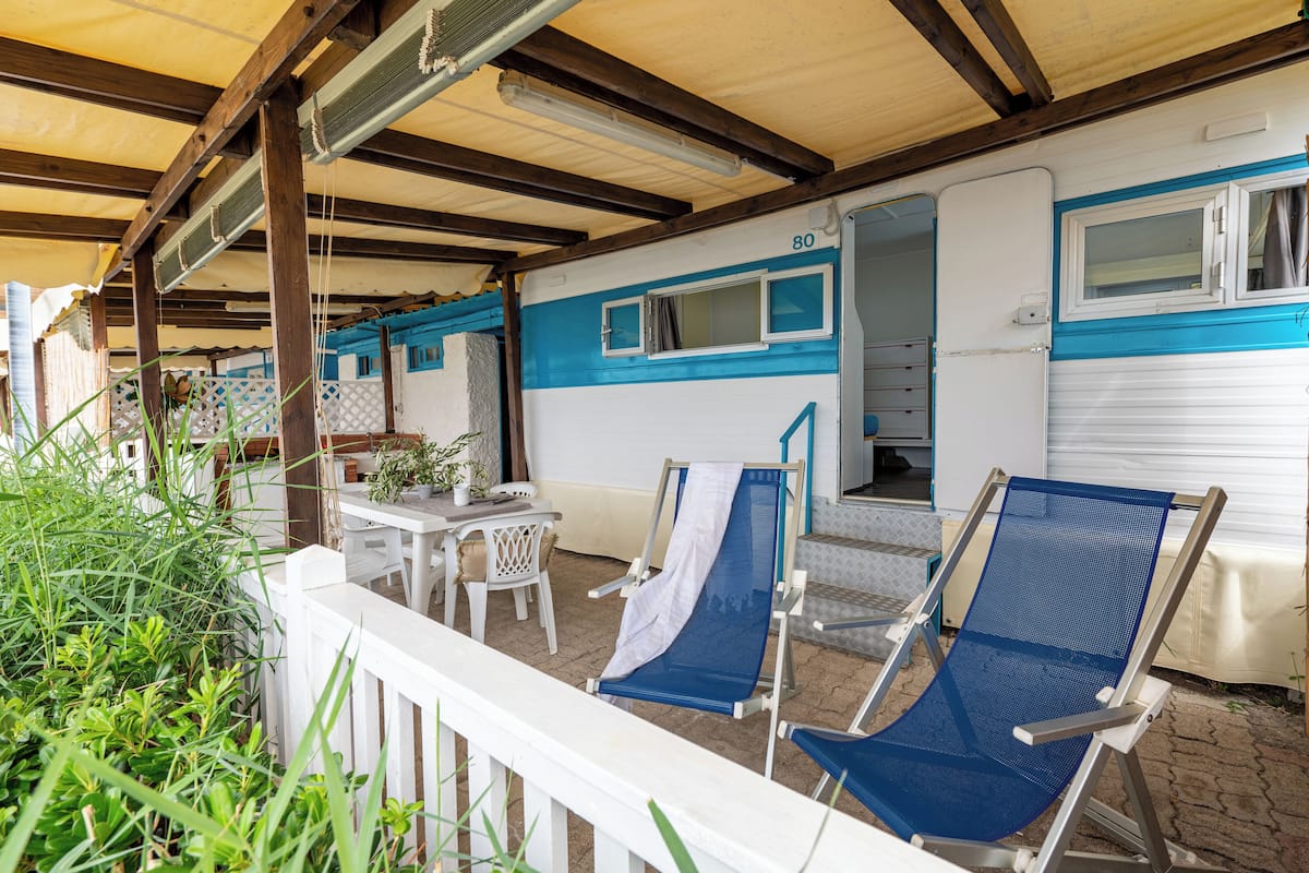 Caravan External Private Bathroom | Terrace/patio