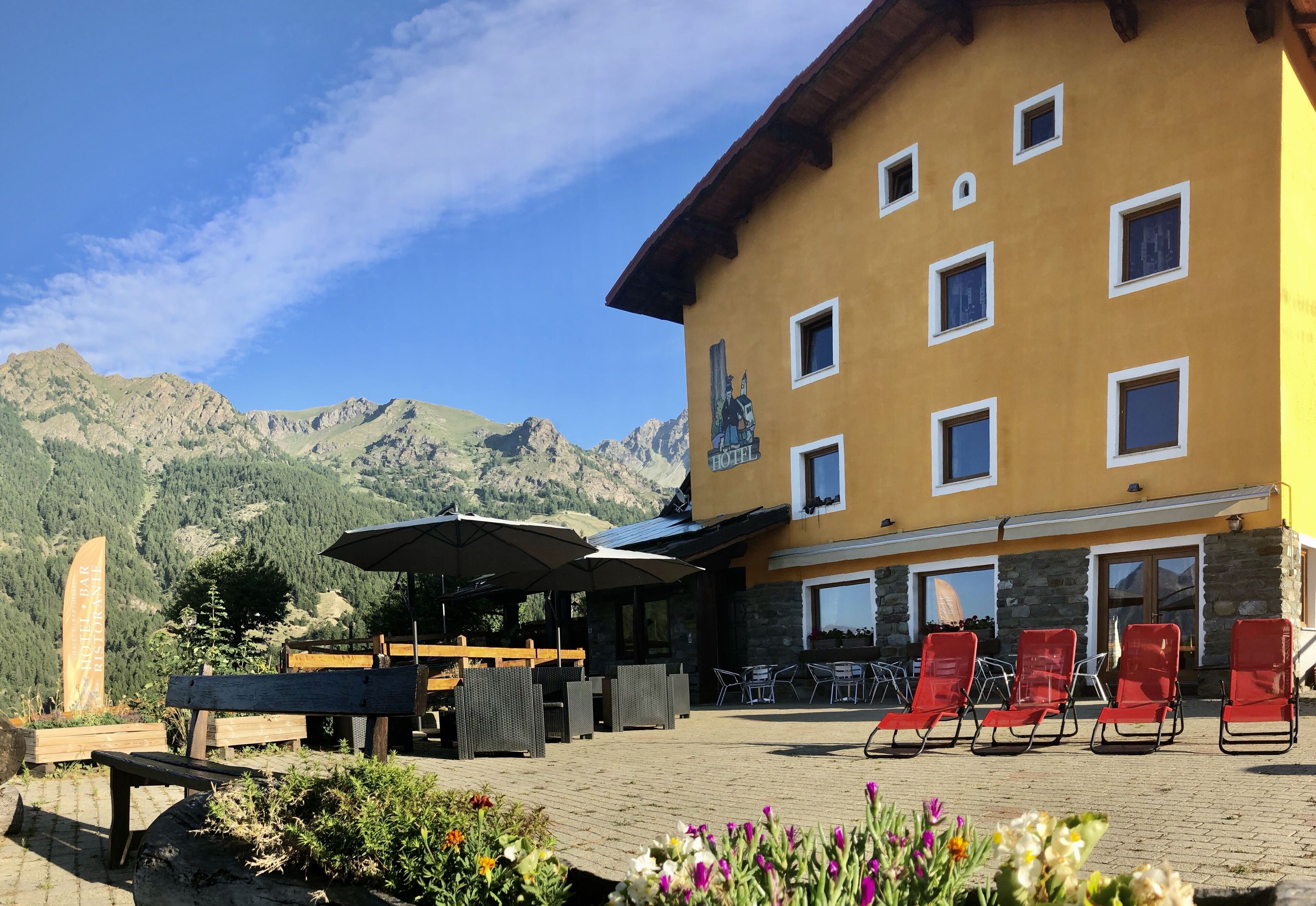 Terrasse sur le toit