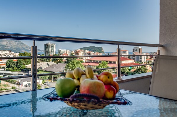 Appartement, 1 chambre, terrasse, vue ville | Vue de la chambre