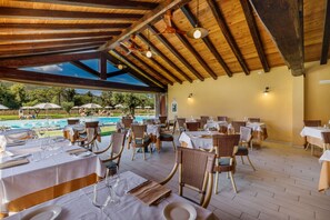 Lunch and dinner served, Mediterranean cuisine